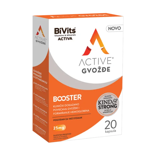 BiVtis Gvožđe Booster 25 mg kapsule a20