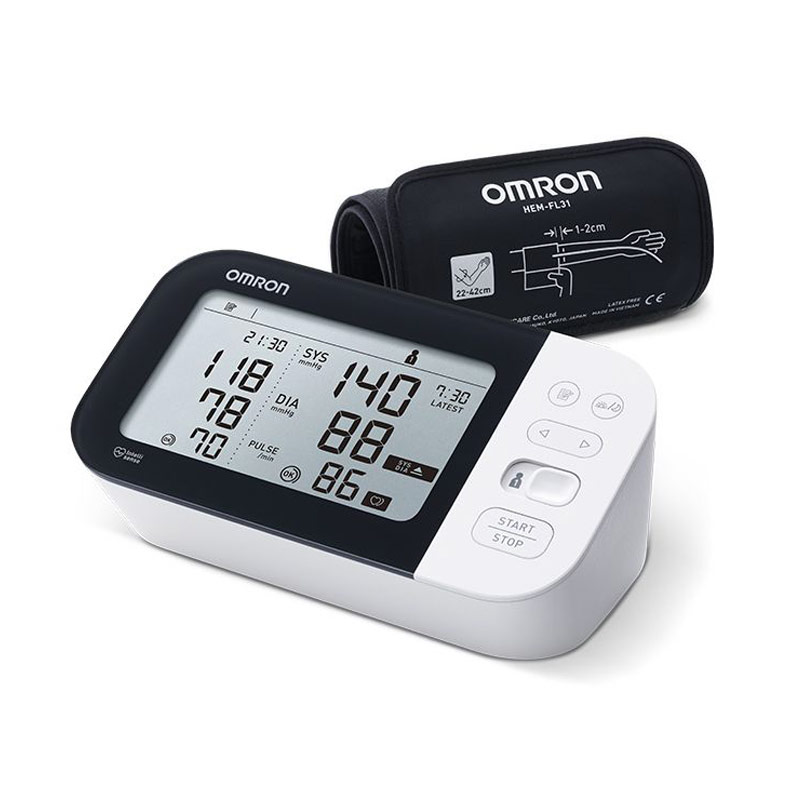 Omron M7 Intelli IT AFib tlakomjer za nadlakticu smartphone aplikacija