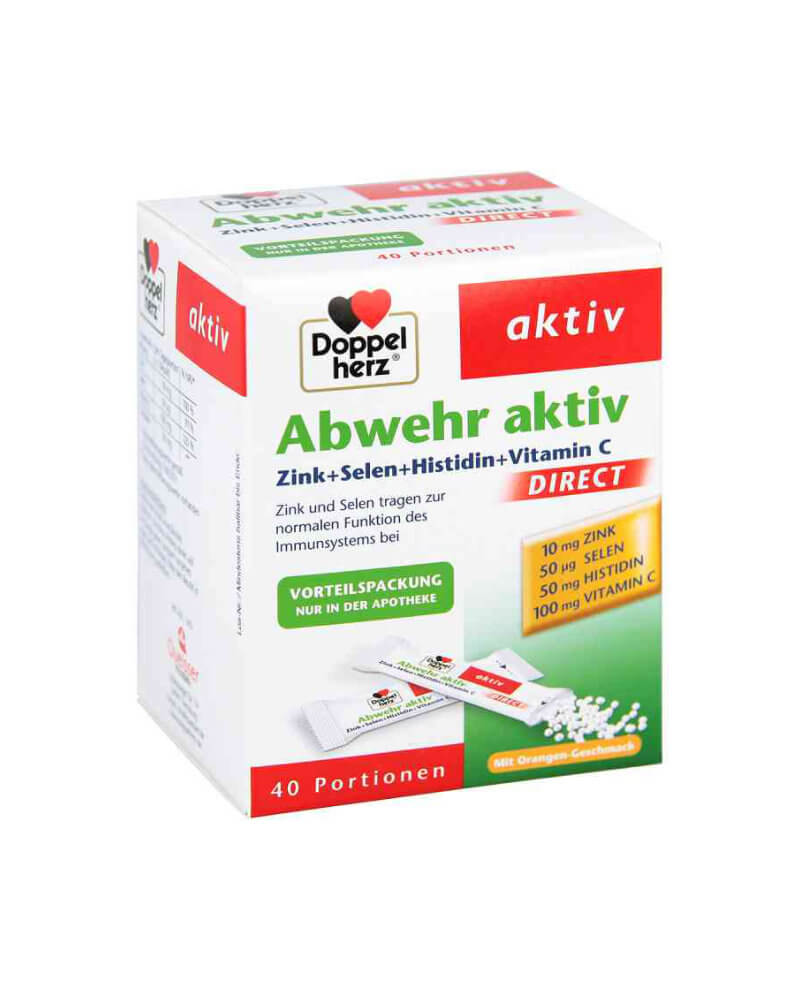 Doppelherz Aktiv Immun direct cink+selen+histidin+vitamin C vrećice a20