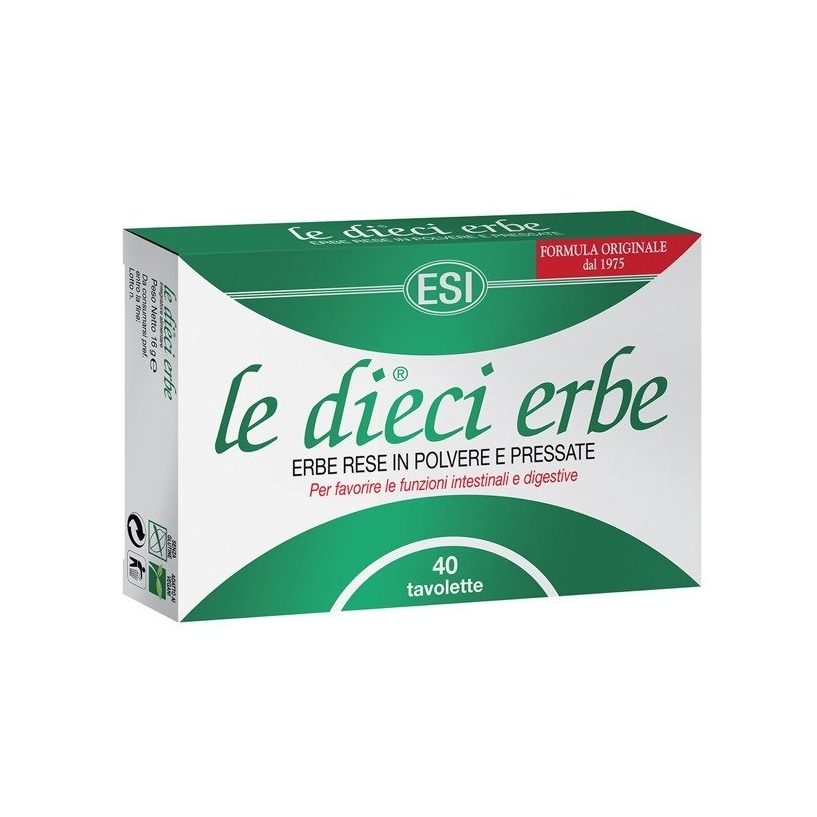 Esi Le dieci erbe tablete a40