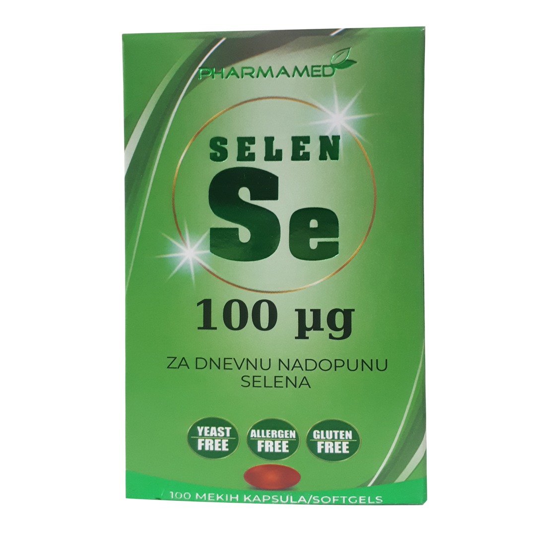Pharmamed Selen 100 µg kapsule a100