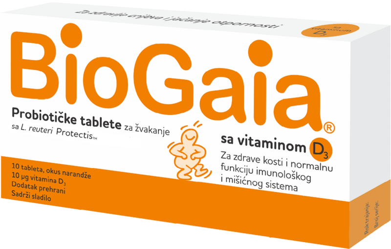 BioGaia Protectis tablete za žvakanje narandža a10