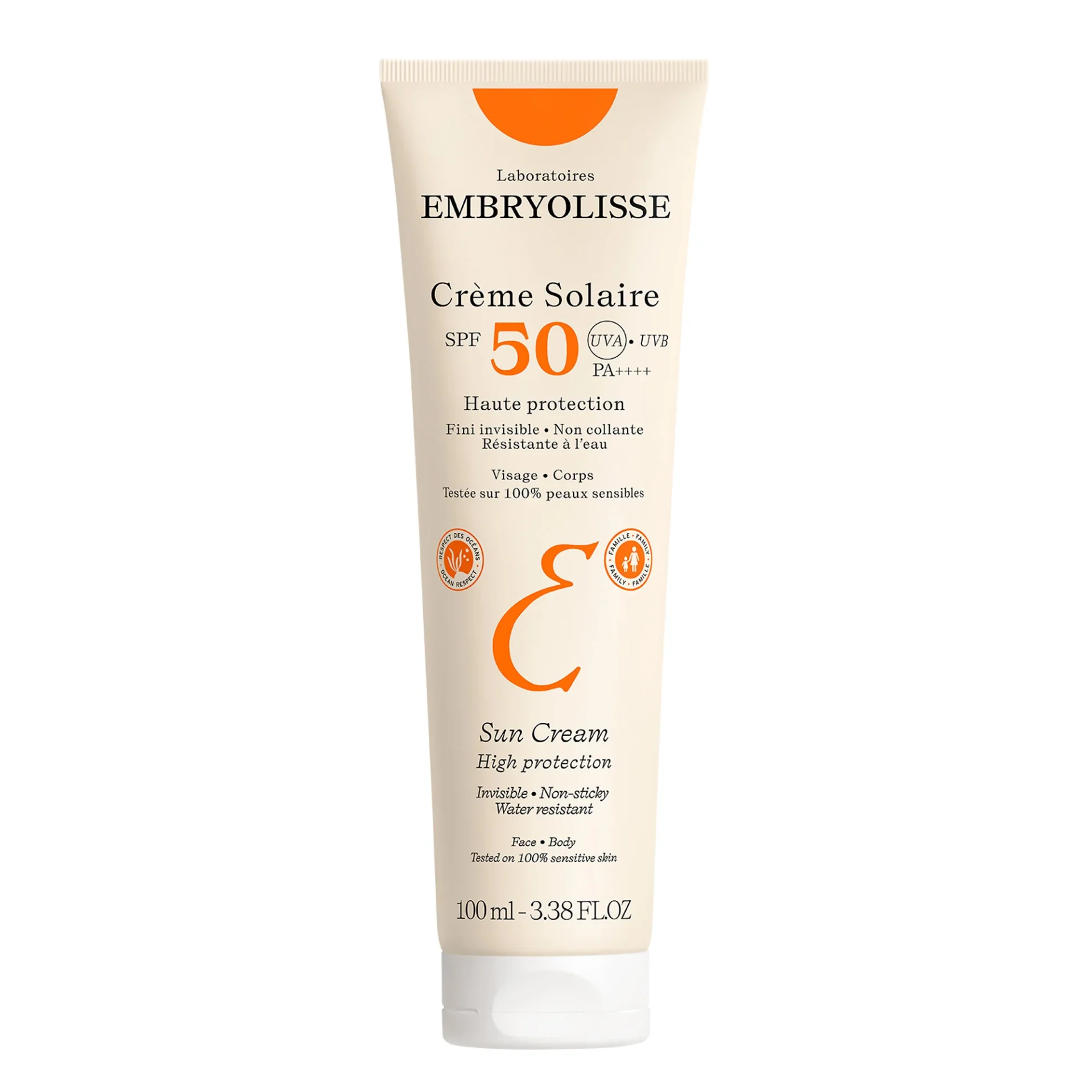 EMBRYOLISSE Sun Cream SPF50 100ml