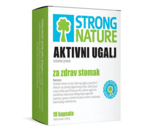 Aktivni ugalj kapsule Strong Nature