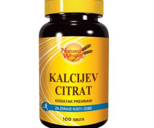 Natural Wealth Kalcijev citrat tablete