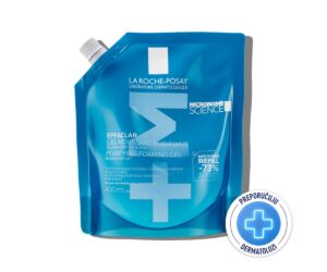 La Roche-Posay Effaclar - Pjenušavi gel za čišćenje lica (pakovanje za ponovno punjenje)