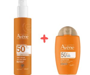 Avene Promo - Sun Sprej SPF 50+ 200ML + Ultra Fluid Tonirani gratis