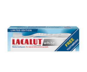 Lacalut White - Pasta za zube + Četkica za zube gratis