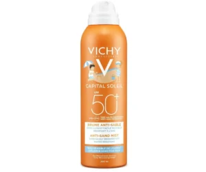 Vichy Capital Soleil - Dječiji sprej protiv lijepljenja pijeska na kožu SPF 50+