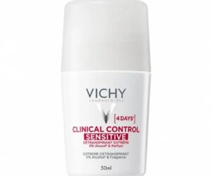 Vichy Dezodorans - Roll-on Clinical Control Sensitive Detranspirant - 4 dana zaštite